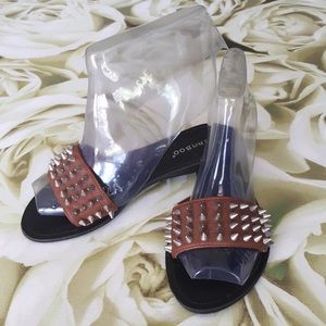 Bamboo • spiked sandals •